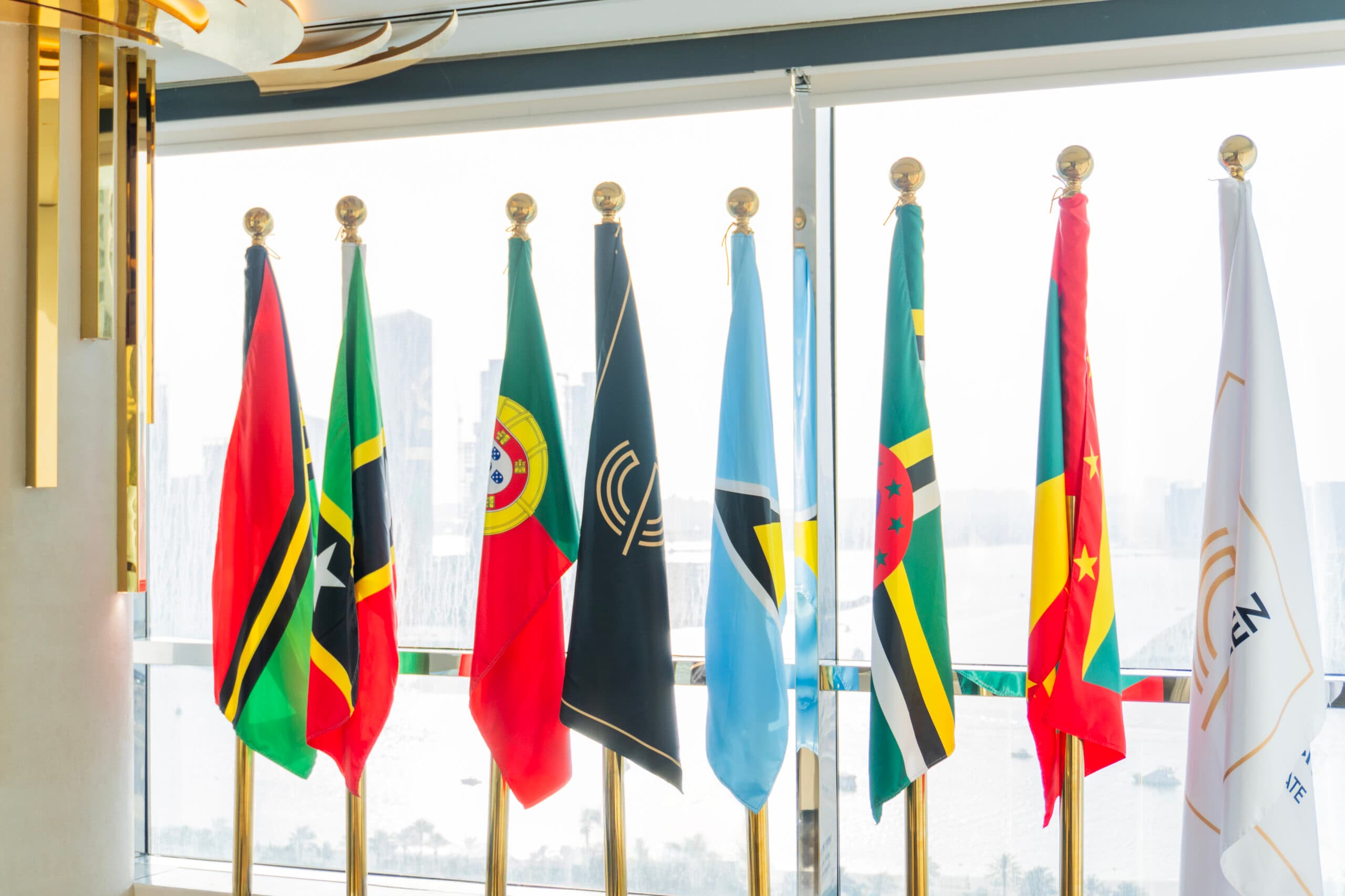 Client country flags